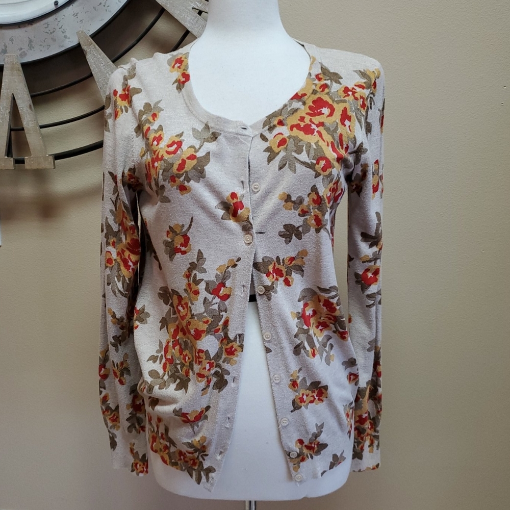 New George Button Up Sweater